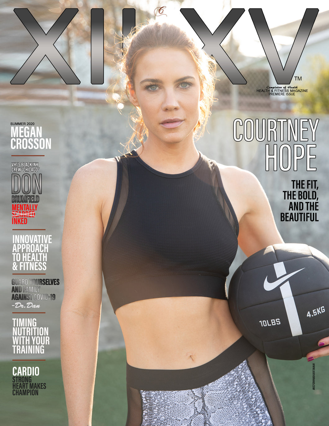 Courtney Hope XII XV Health and Fitness Magazine Volume 1 (Back) Digital Downloads Regular price $2.99